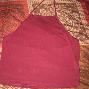 Self tie halter top